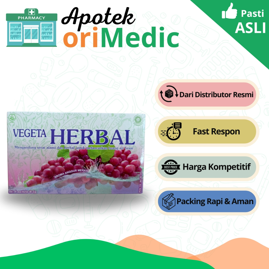 

Vegeta Herbal 6 Sachet