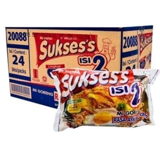 

Mie Goreng Sukses Ayam Kremes isi 2 - 1 Dus 24 Pcs