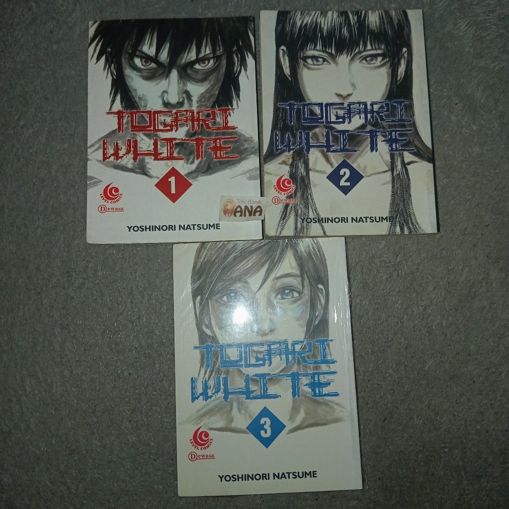 Komik SET Togari White 1-3 Tamat (Yoshinori Natsume)