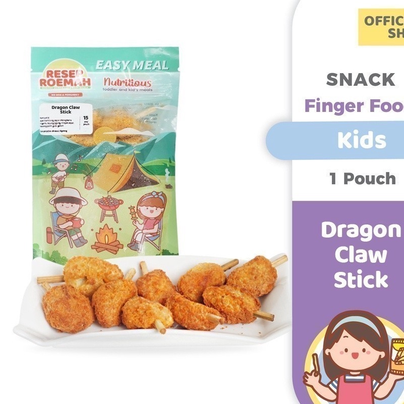 

MEGA SALE Resep Roemah Dragon Claw Stick Stik Kaki Naga Kids Healthy Frozen Food No MSG