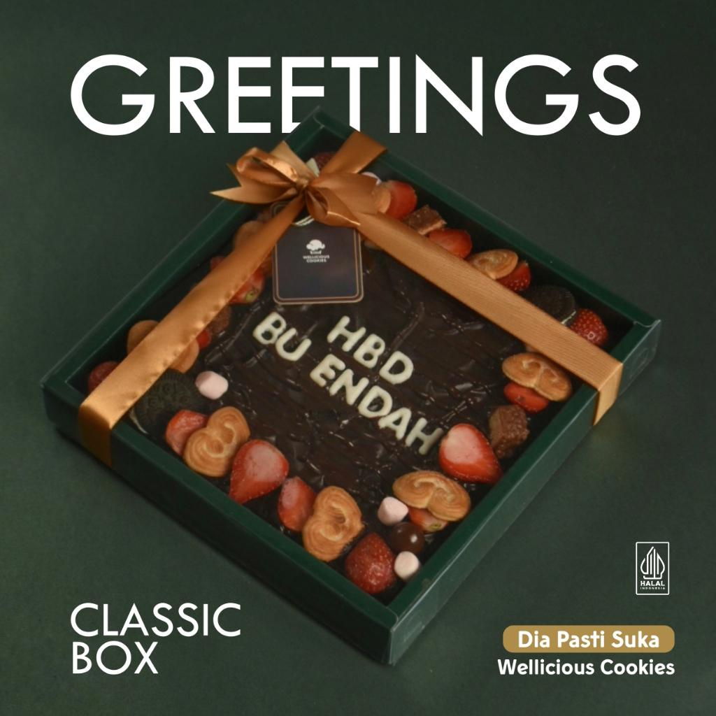 

Fudgy Brownies Greetings Classic Box