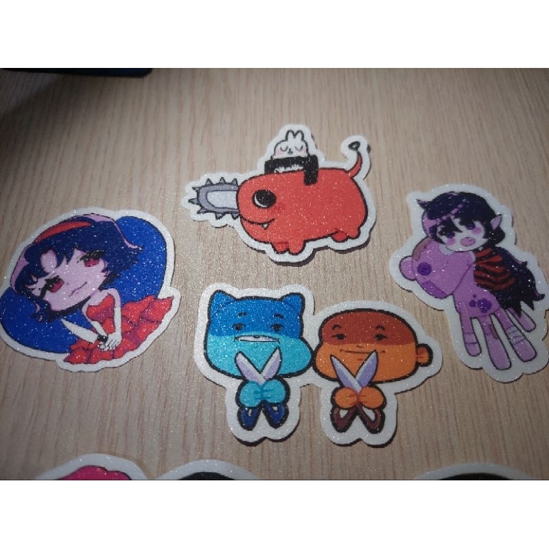 

Stiker Vinyl Laminasi Glitter Die Cut (Ukuran A4) - 1 Lembar