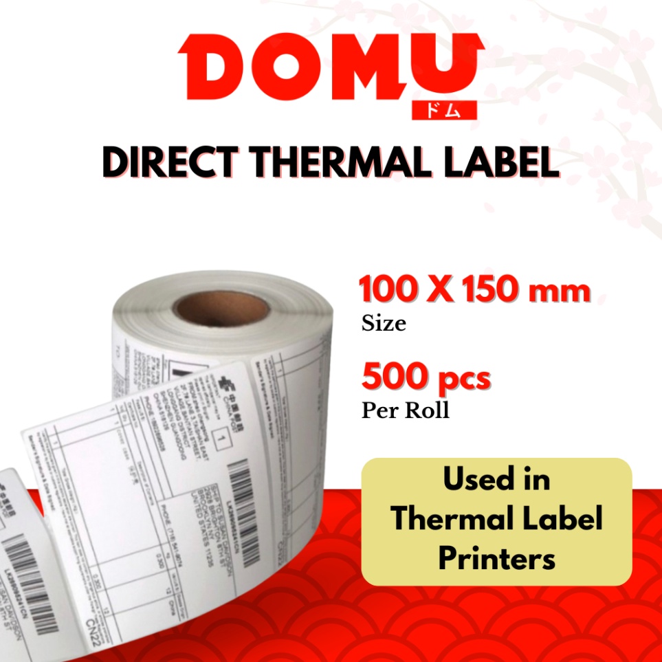 

Grosir Diskon Kertas Sticker Label Thermal Resi 1x15 mm Isi 5 Lembar per Roll