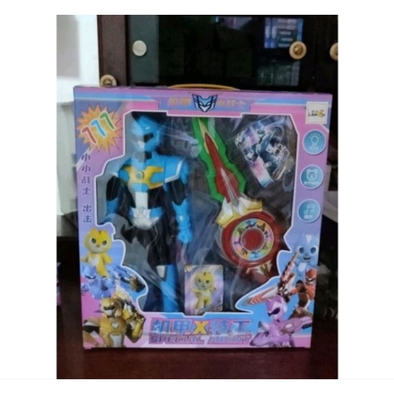 Mainan Pedang Mini force dan Robot
