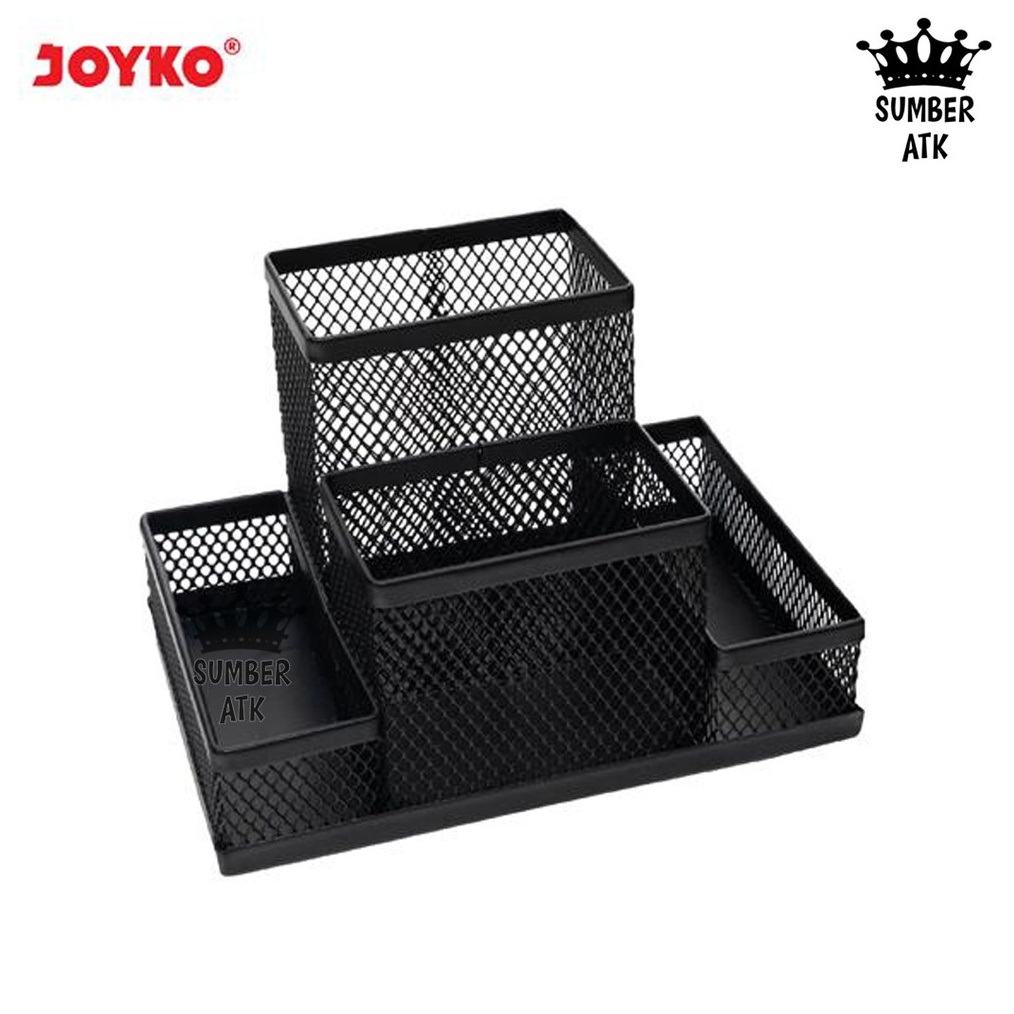 

KODE M3S Desk Set DS19 Pen Holder Tempat Alat Tulis Jaring Jala Joyko