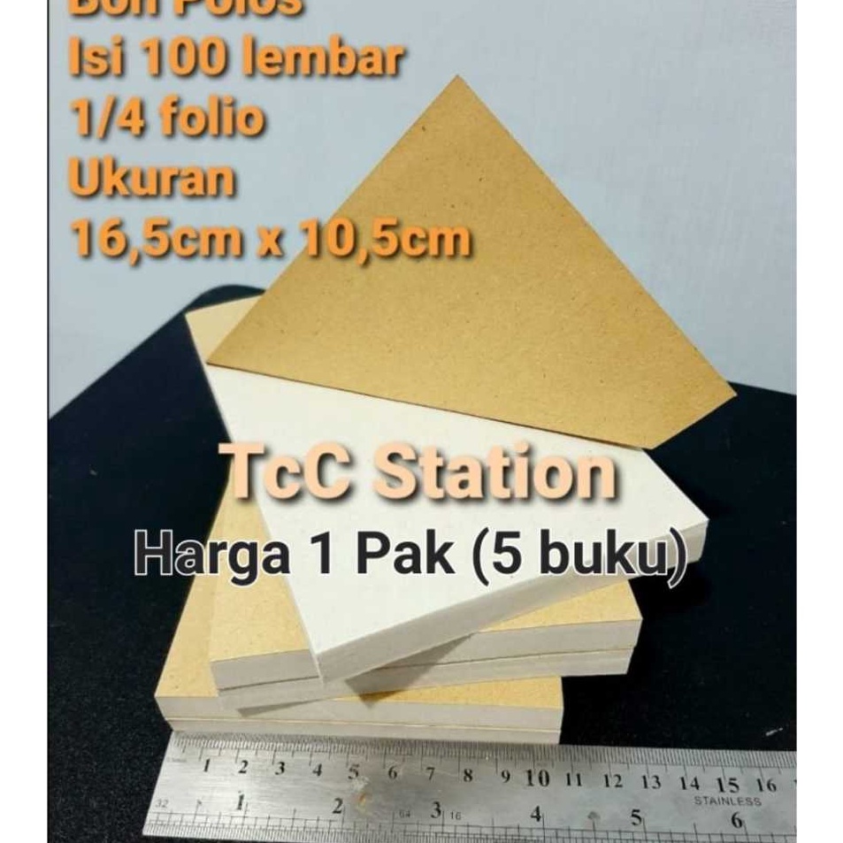 

Kirim Tercepat Nota Koran Bon Polos 14 folio isi 1 lembar 5 buku isi 5 lembar 1 buku Bahan Koran