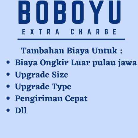

Update Istimewa EXTRA CHARGE BOBOYU
