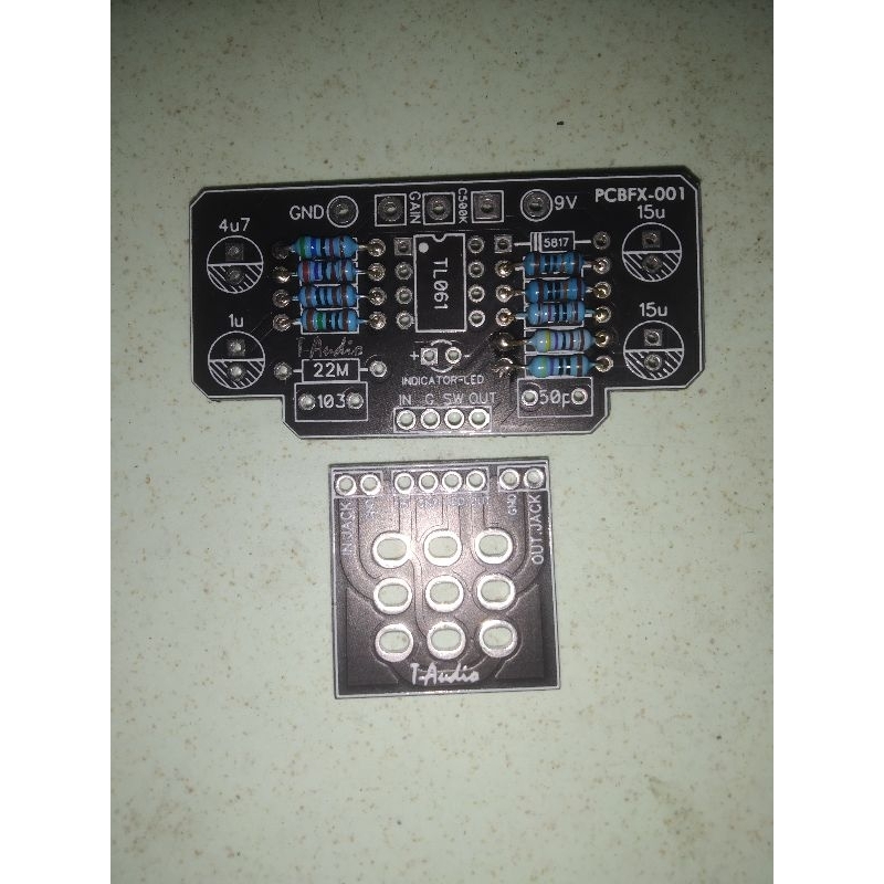 KIT PCB EFEK GITAR MXR MICRO BOOSTER