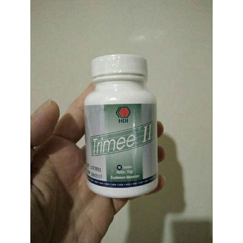 HDI Trimee II Original isi 90 Tablet Untuk Mengurangi Lemak dan Kadar Kolesterol Dalam Darah Dijamin