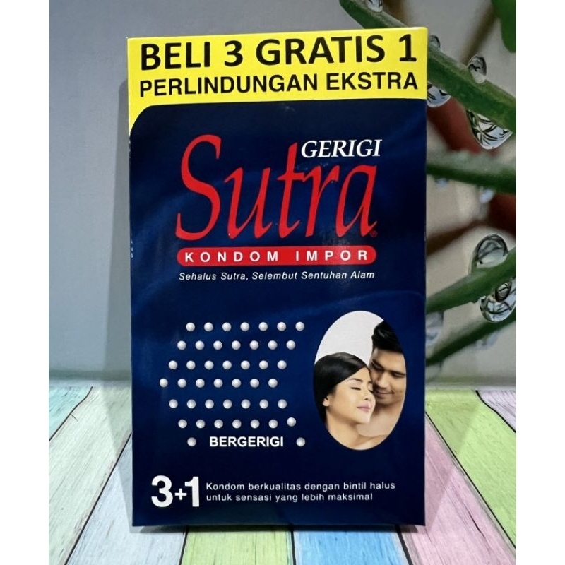 Kondom Sutra Gerigi isi 3 / Sutra Gerigi 3 /Kondom Gerigi isi 3