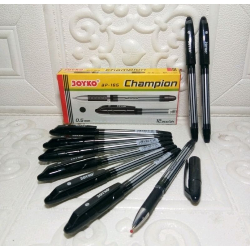 

Joyko Bulpen BP-165 Champion 1 pack ( isi 12 pcs )
