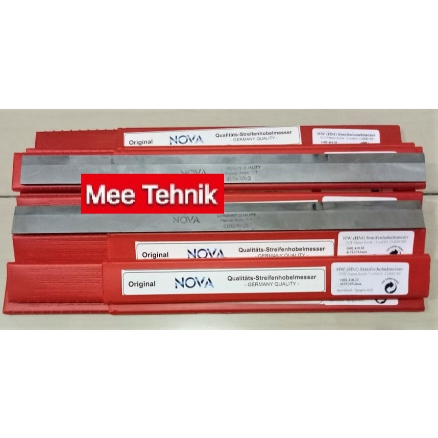 Pisau Planer TCT Merk Nova 410 x 30 x 3mm