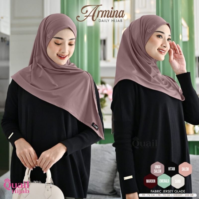 ORI Quail hijab - Armina daily hijab