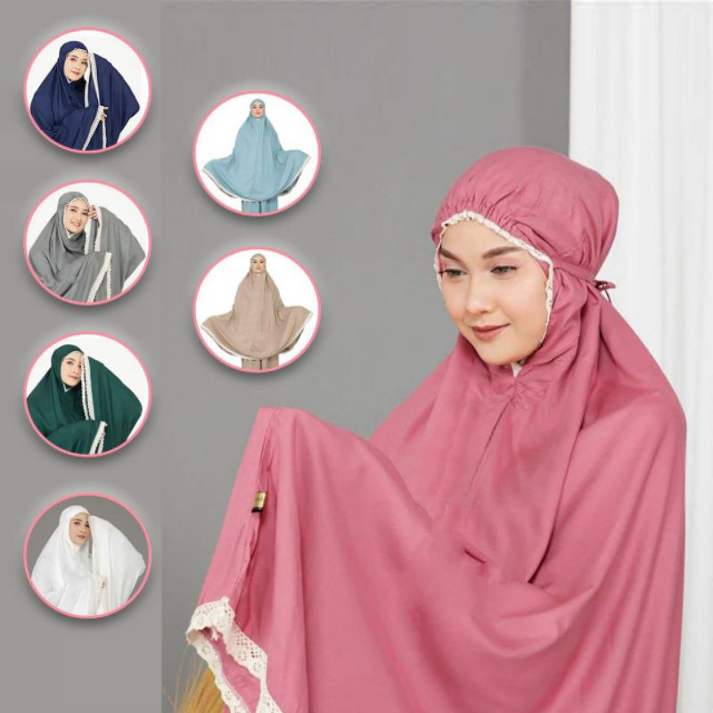 Mukena Asyifa Polos Rayon