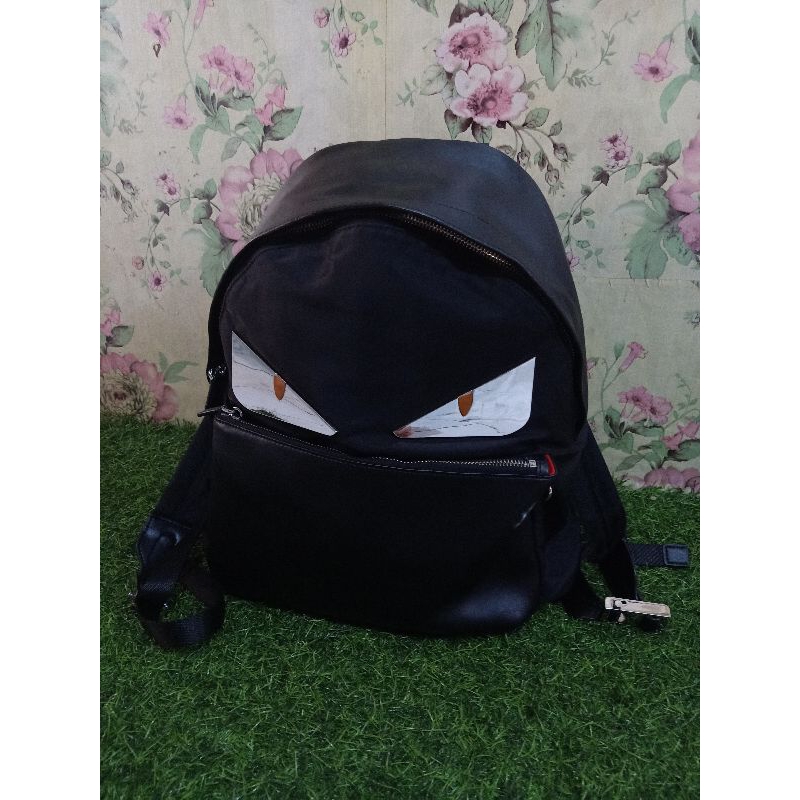 Preloved FENDI Monster Authentic Ransel Backpack