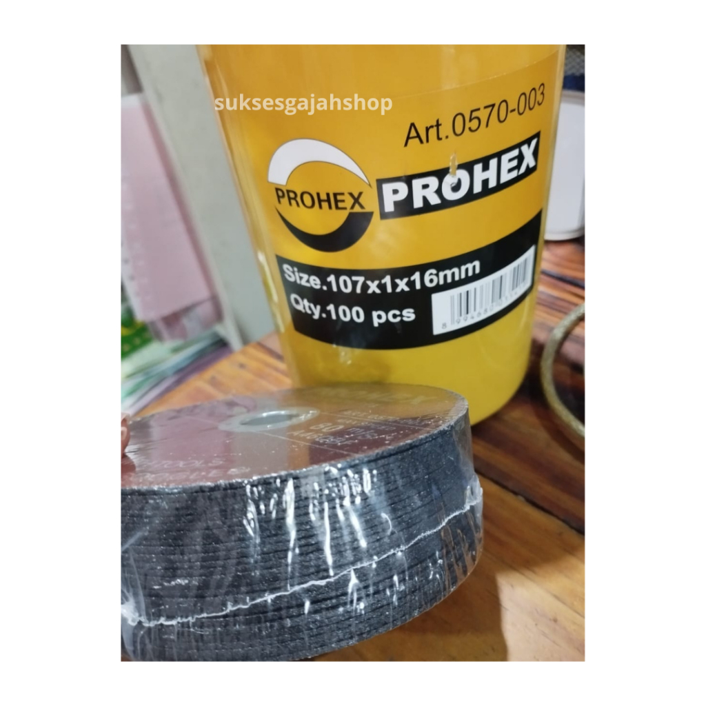 PROHEX BATU POTONG 4" / BATU POTONG 4" PROHEX / CUTTING WHEEL 4"