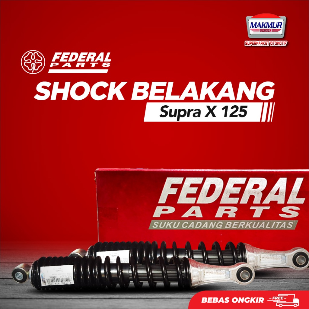 SHOCK Sok Belakang Supra X 125 KARBU/FI Ori