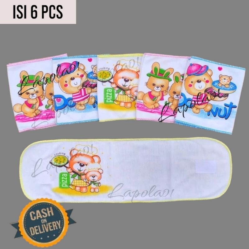 Gurita Bayi Rekat Gurita Instan Bayi 1/2 Lusin [6 pcs]