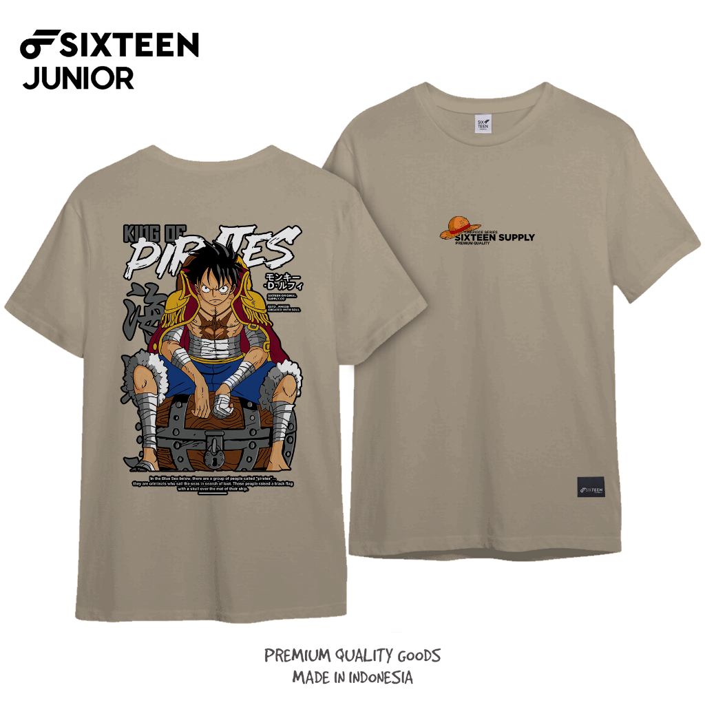 Kaos Distro Anak Tanggung 9-16 Tahun / Baju Kaos Anak Laki Laki Junior Brand Sixteen Terlaris Termur