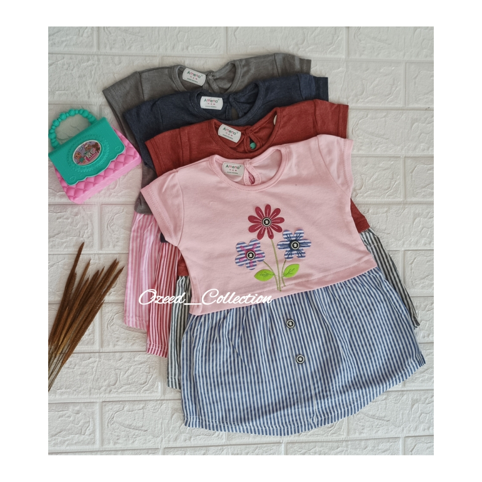 Dress anak 6bln-12bln Amena