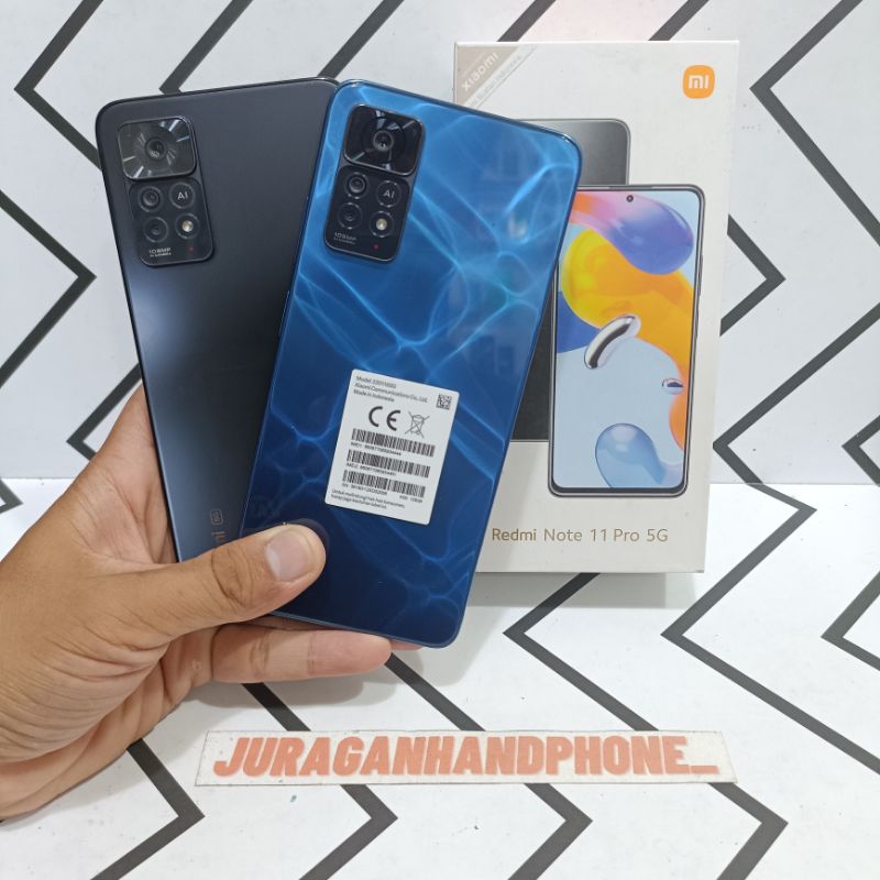 REDMI NOTE 11 PRO 5G 8/128GB SECOND SEKEN FULLSET