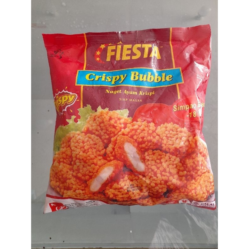 

FIESTA NUGGET CRISPY BUBBLE 500gr