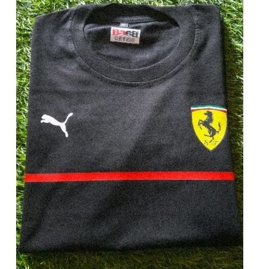 kaos Baju tshirt Ferrari