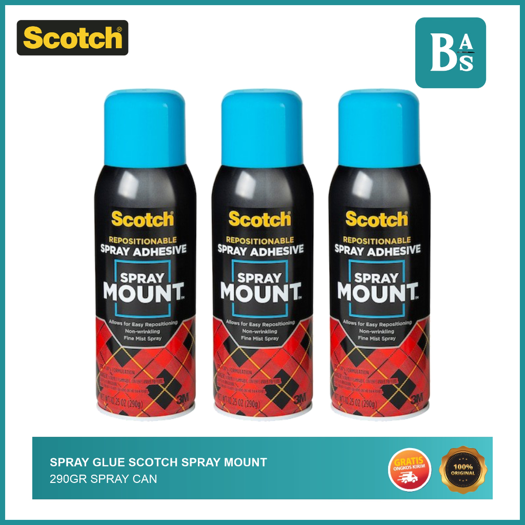 

Scotch Spray Mount Repositionable Adhesive