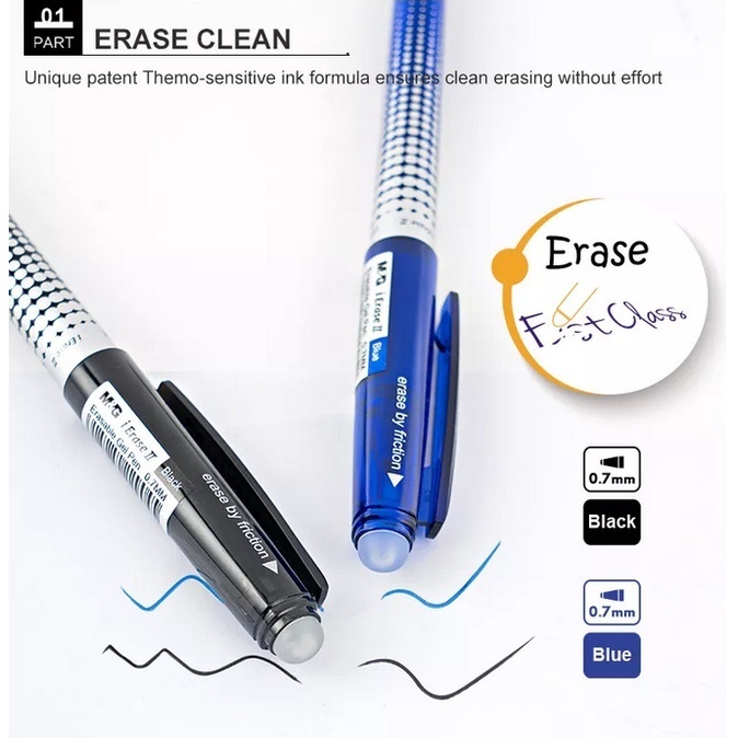 

Pulpen Gel 0.7 mm Pena yang dapat dihapus - M&G AKP61173