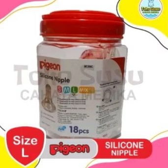 NIPPLE PIGEON SILICON Size L dan nipple huki