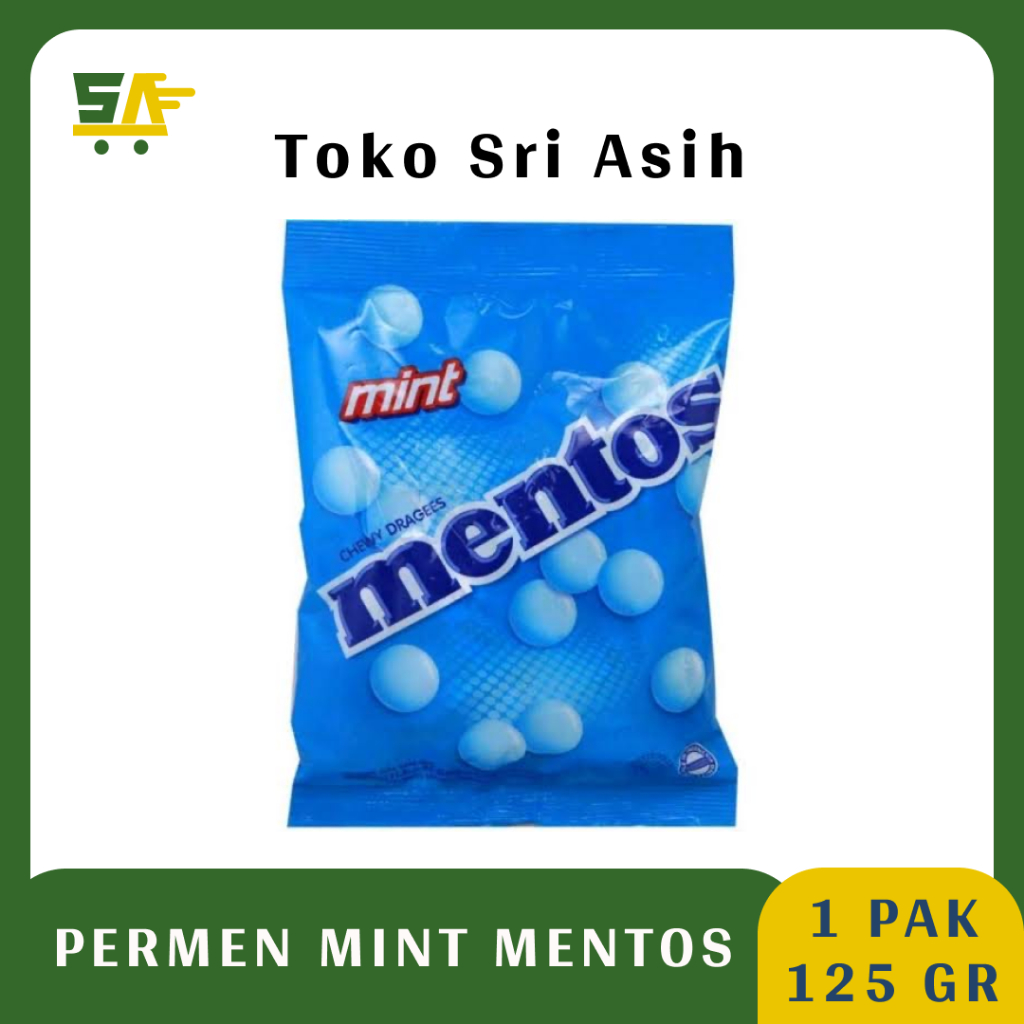 

Permen Mentos Mint 135Gr ( 1 Pak Isi 45 Butir ) - Permen Mentos - Permen Mint