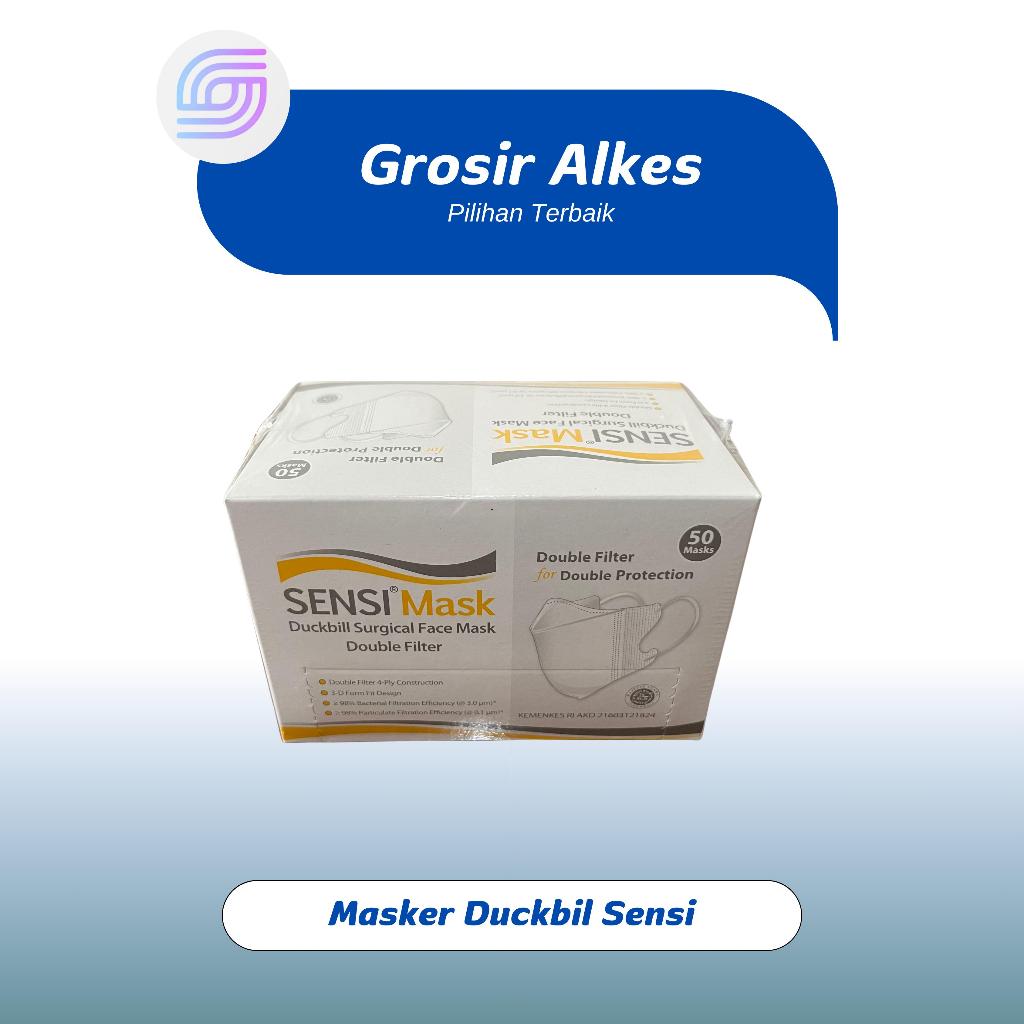 SENSI Masker Duckbill 50pcs / SENSI DUCKBILL FACE MASK 50 PCS