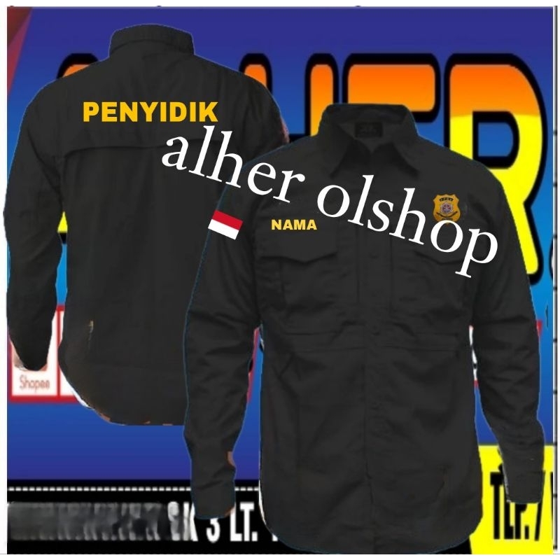 kemeja tactical penyidik baju tactical penyidik seragam tactical penyidik Pdl tactical penyidik keme