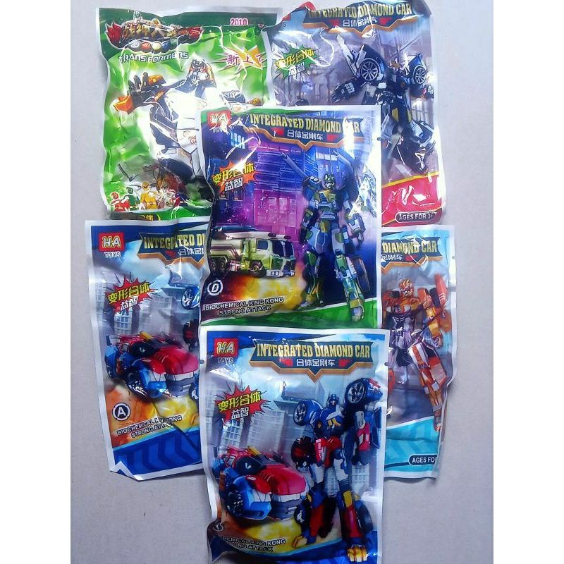 Mainan Robot Rakit Rakitan