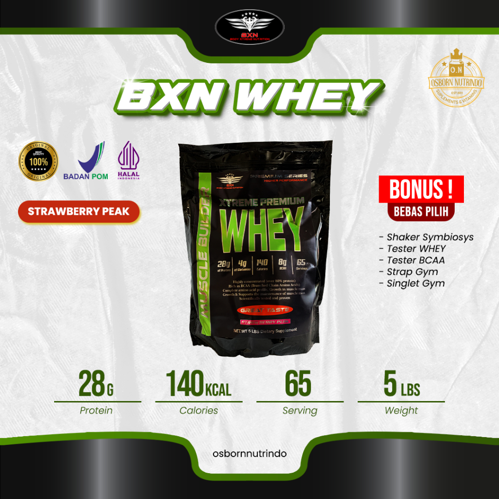 BXN 100% Whey Protein 5 lbs