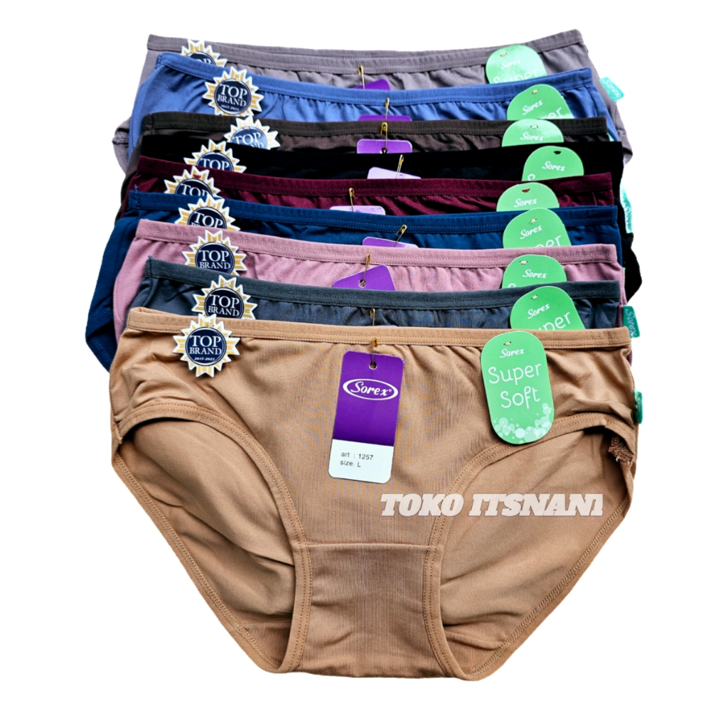 Cd Wanita Sorex 1257 Lusinan | Celana Dalam Wanita Remaja Dewasa Cutting Mini