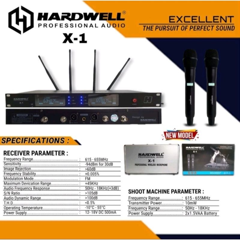 MICROPHONE X-1 HARDWELL