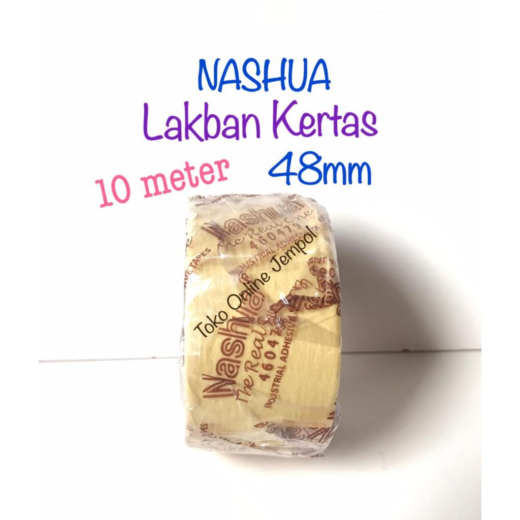 

Lakban Kertas Masking Tape Paper 48mm BESAR Solatip Nashua ATK0972NS