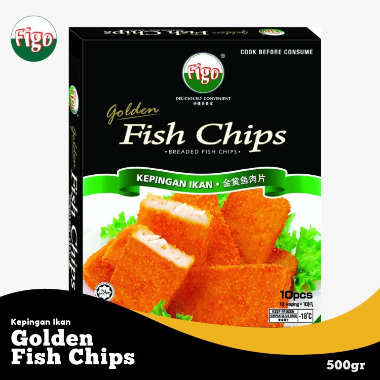 

FIGO GOLDEN FISH CHIPS 500 GRAM