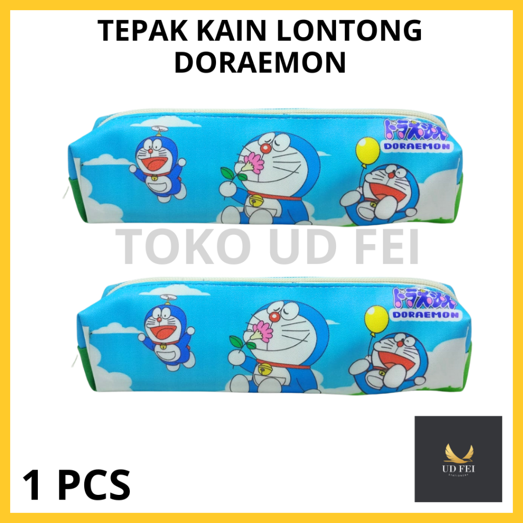 

(1 PCS= 1 BIJI KODE : DORAEMON)Tepak Kain Lontong/Tepak Kain Doraemon/ Tepak kain Lontong Doraemon