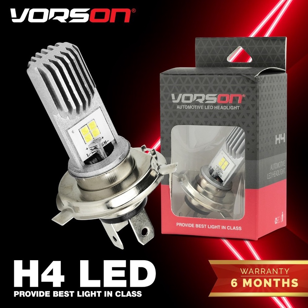 KODE K68J Lampu Depan LED Utama Motor Scoopy Vixion VORSON H4 LED