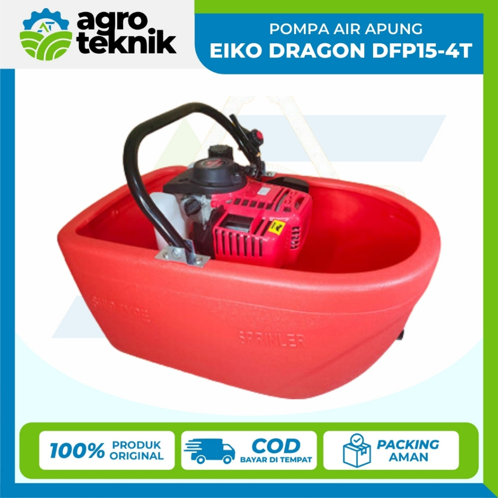 Agroteknik - Pompa Air Apung 4 Tak Floating Pump Eiko Dragon DFP-15 4T Alat Siram Bawang Merah