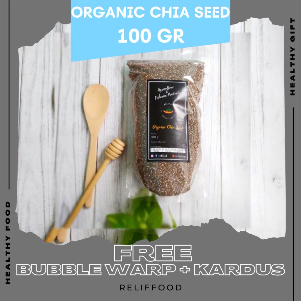 

ORGANIC BLACK CHIA SEED MEXICO 100 GRAM