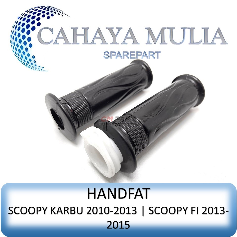 Handle Grip Handfat Handpad Handgrip Scoopy karbu Scoopy FI