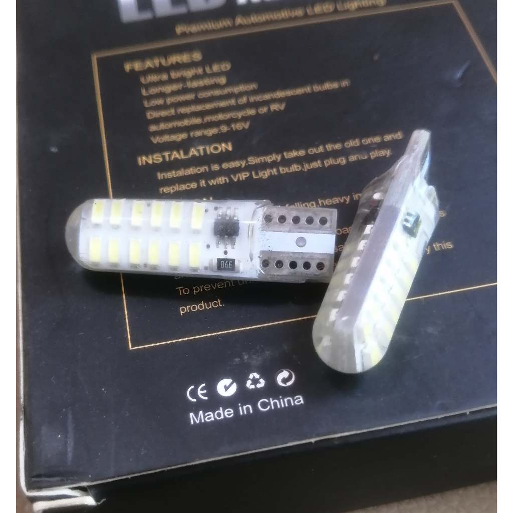 LED SENJA/SEIN T10 PUTIH STROBO