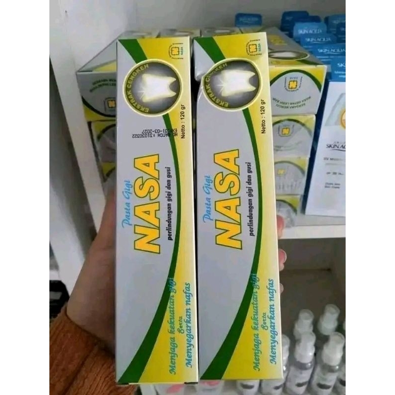 Pasta gigi NASA/100% Original asli ODOL NASA/Pemutih gigi
