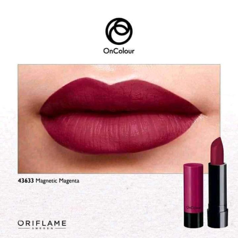 On Colour Matte Lipstick Oriflame Magnetic magenta