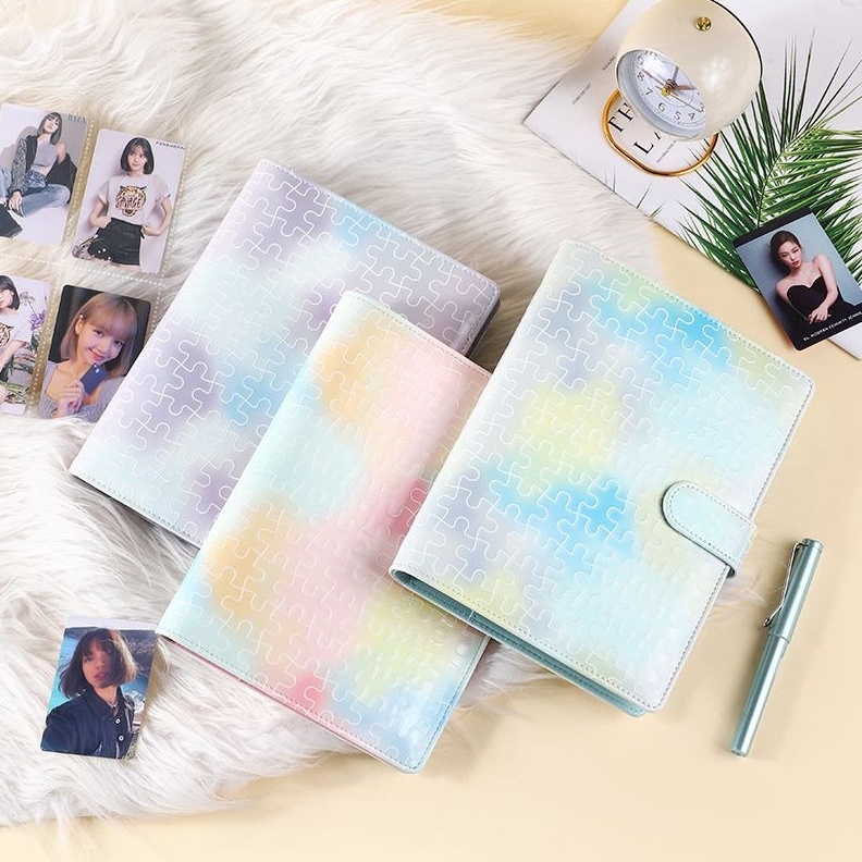

ART T86H Cover Binder A5 A6 warna stabilo 6 Ring lengkap warna binder kuliah organizer kuliah binder A5 A6 warna terang ada 12 warna binder kulit PU cetekan magnet hanya tempat binder saja organizer kuliah
