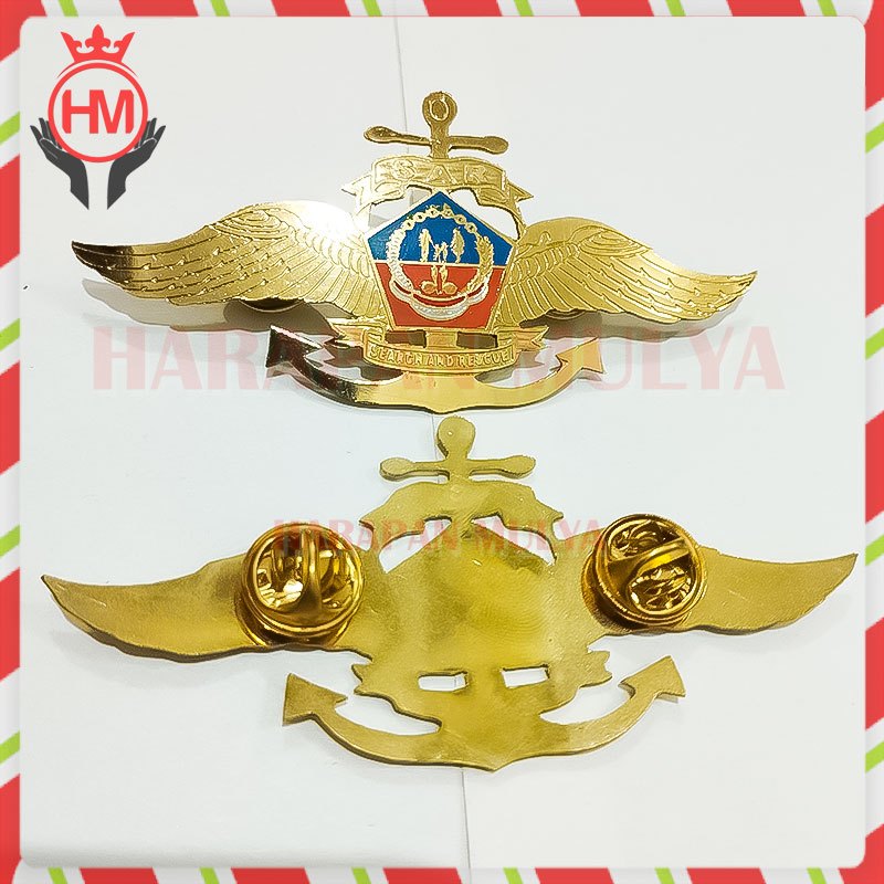 Wing Logo SAR Saka Kencana Brevet Wing SAR Saka Kencana Warna - Harapan Mulya