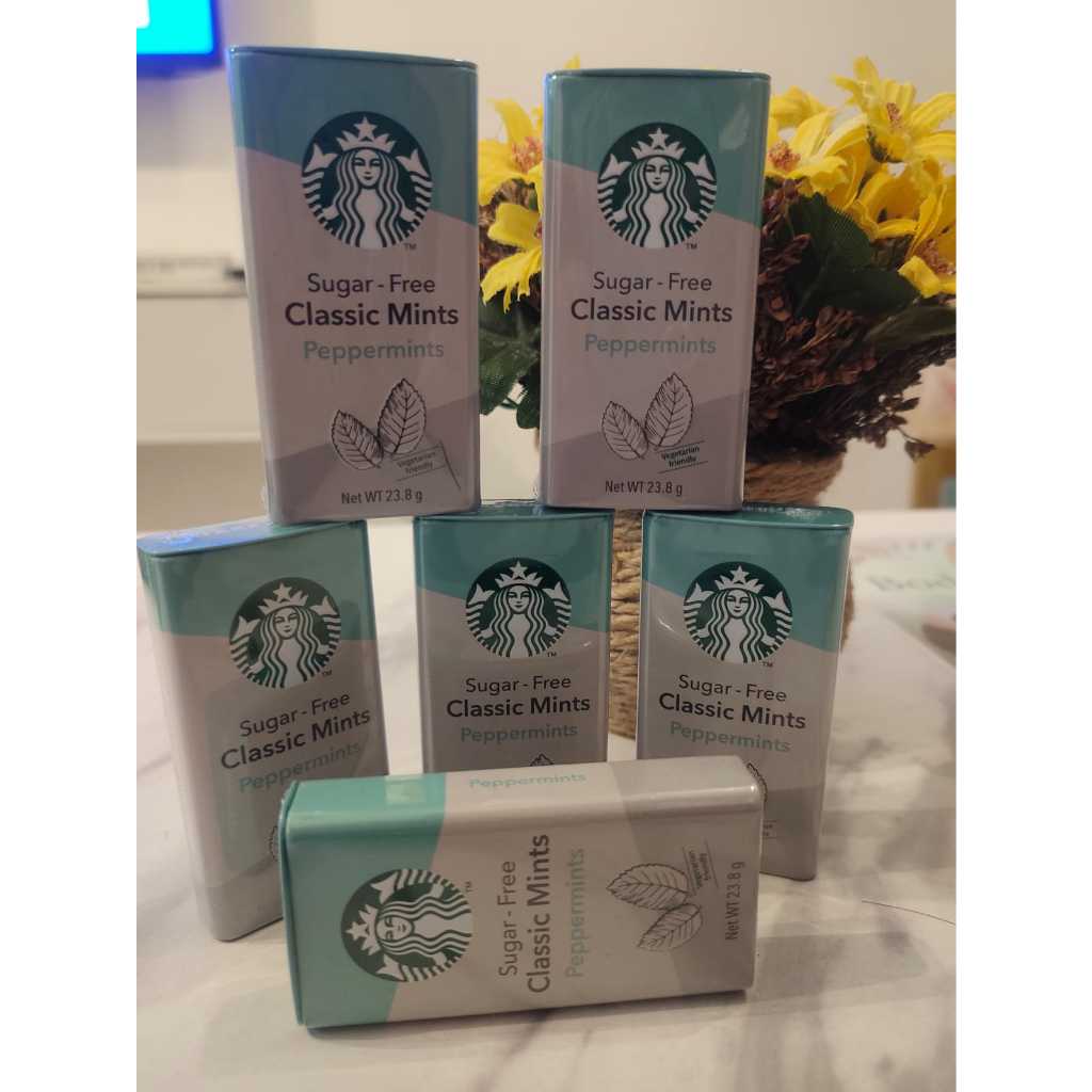 

Starbucks Sugar-Free Classic Mints / Peppermints Candy Vegetarian Friendly
